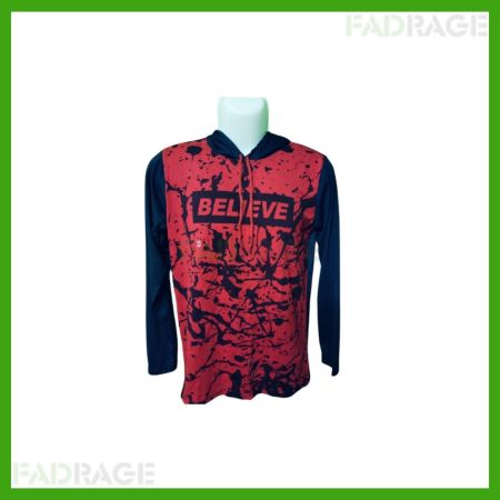 Denim Art Fashion Believe Printed Men' t shirt