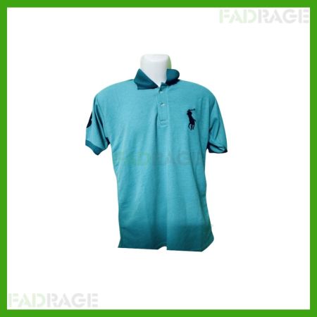 Brand Taped Solid Polo Shirt