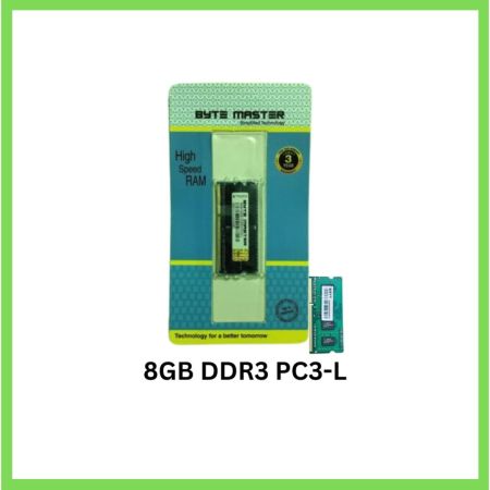 BYTE MASTER HIGH SPEED RAM 8GB DDR3 PC3-L