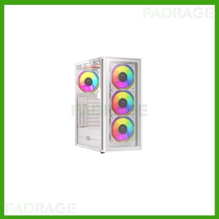 ELEGANTOR X5 ARGB Mid- Tower Computer Case  Gaming Cabinet