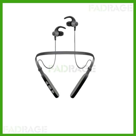 strong Bass Neck Band with Mic and Noise Cancellation – Wireless Earphones_Bluetooth Neckband V5.0 with Clear Crystal Calls, for Neck